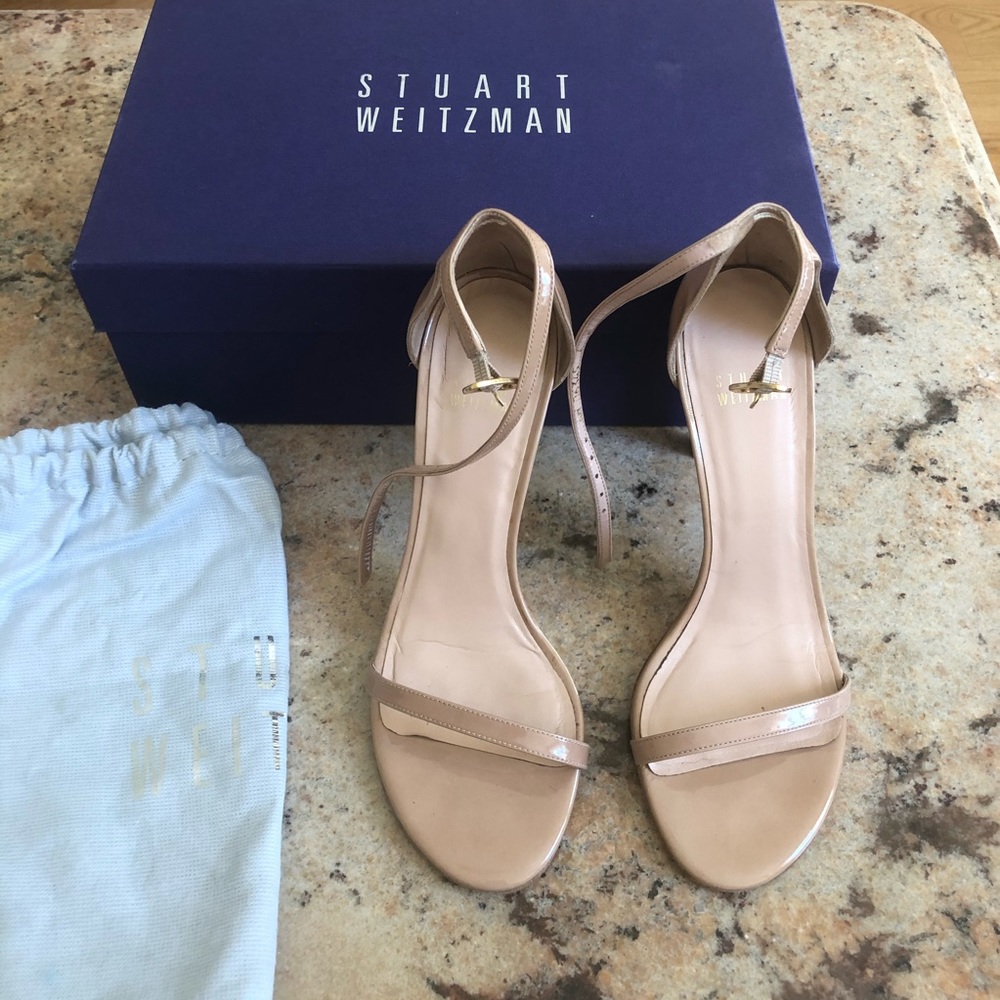 Stuart Weitzman Nude Sandals